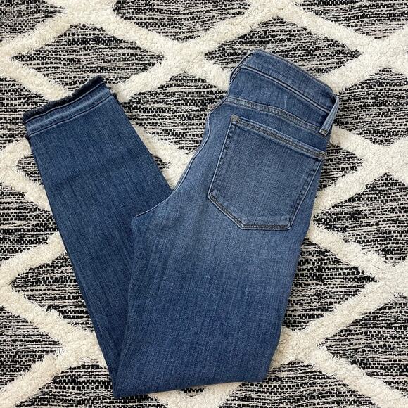 Frame Denim Le Nouveau Straight Slit From Skinny Jeans size 26 - Picture 2 of 6